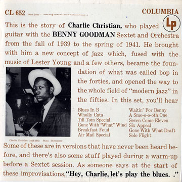 Charlie Christian with the Benny Goodman Sextet and Orchestra,Charlie Christian