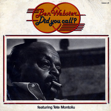 Did you call?,Ben Webster