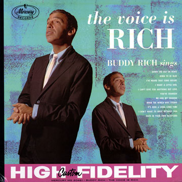 The voice is Rich,Buddy Rich