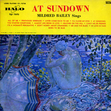 At Sundown / Mildred Bailey Sings,Mildred Bailey