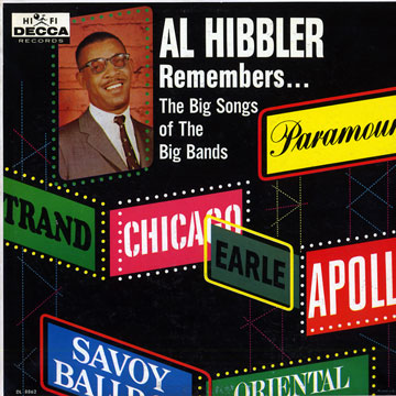 Al Hibbler Remembers the Big Songs of the Big Bands,Al Hibbler