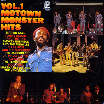 Motown Monster Hits,Marvin Gaye , Martha Reeves , Smokey Robinson ,  The Jackson Five ,  The Temptations