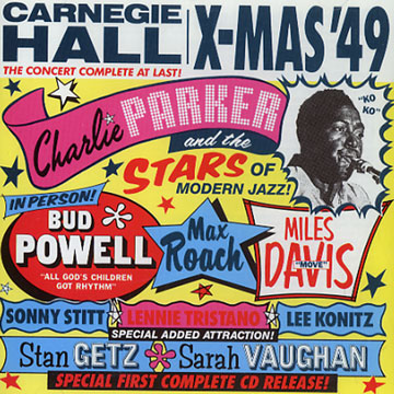 Christmas 1949,Miles Davis , Charlie Parker , Bud Powell , Max Roach