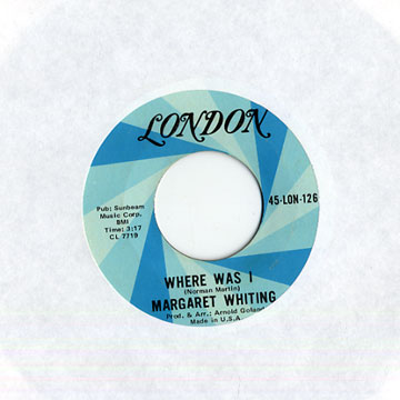 Love's the only answer /Where was I,Margaret Whiting