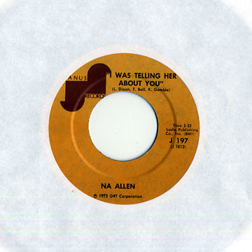 Open the door to your heart / I was telling her about you,Na Allen