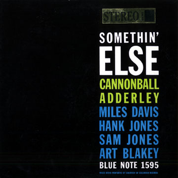 Somethin' else,Cannonball Adderley
