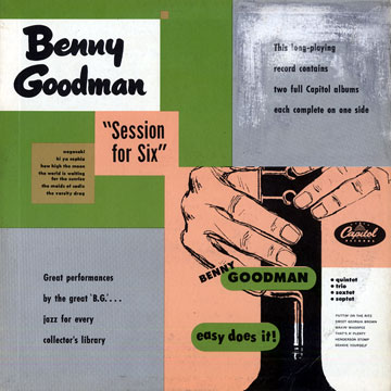 Session for six - Easy does it,Benny Goodman