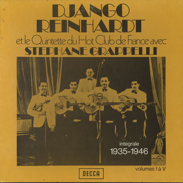 Django Reinhardt  Volumes I  V  integrale 1935-1946,Django Reinhardt
