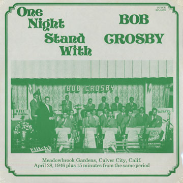 One Night Stand with Bob Crosby,Bob Crosby