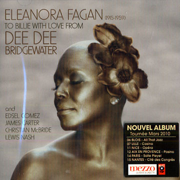 To Billie with love from,Dee Dee Bridgewater