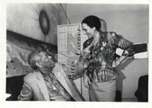 Dizzy Gillespie et Madame Fahri 1987 ,Dizzy Gillespie