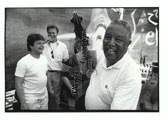Ray Brown, Thierry Eliez & André Ceccarelli Vienne 2001 ,Ray Brown, Andre Ceccarelli, Thierry Eliez