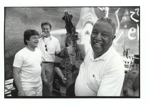 Ray Brown, Thierry Eliez & André Ceccarelli Vienne 2001, Ray Brown, Andre Ceccarelli, Thierry Eliez