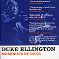 Memories of duke , Duke Ellington