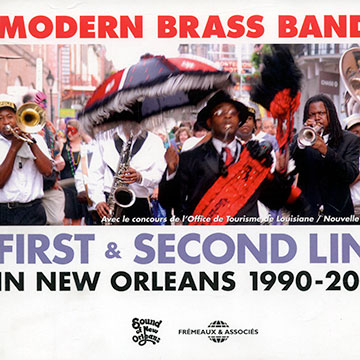 First and second line in New Orleans 1990-2005,  Modern Brass Bands