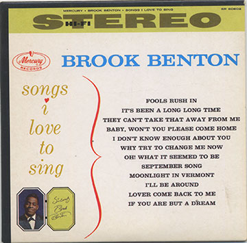 songs I love to sing,Brook Benton