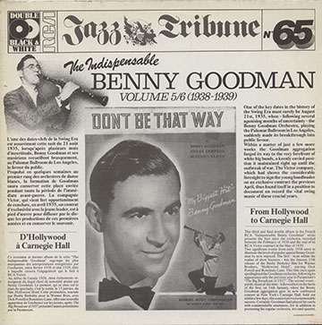 Volumes 5/6 1938-1939,Benny Goodman