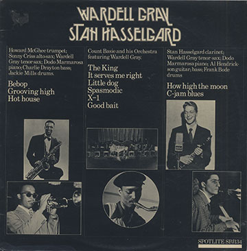Wardell Gray Stan Hasselgard,Wardell Gray , Stan Hasselgard