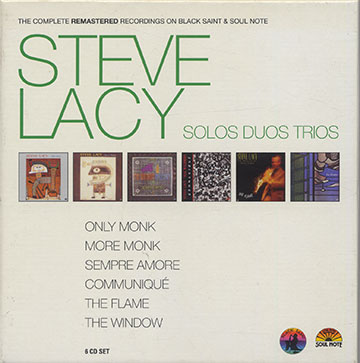 SOLOS DUOS TRIOS, Steve Lacey