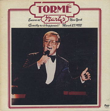 Encore at Marty's. NEW YORK,Mel Torme