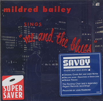 SINGS me and the blues,Mildred Bailey