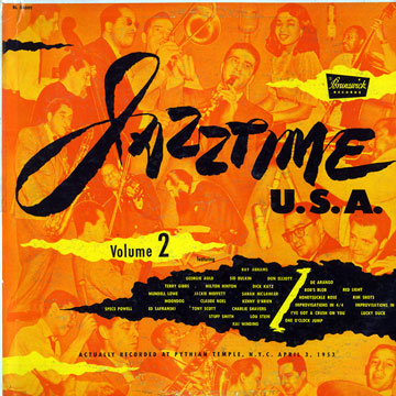Jazztime U.S.A. Vol 2,Georgie Auld , Terry Gibbs ,  Moondog , Tony Scott , Stuff Smith ,  ¬ Various Artists