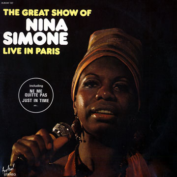 The great show of Nina Simone live in Paris - Nina Simone | Paris Jazz ...