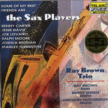 The sax players,Ray Brown
