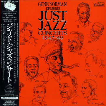 Just jazz concerts 1947-49,Irving Ashby , Benny Carter , Erroll Garner , Stan Getz , Barney Kessel , Howard McGhee , Charlie Shavers , Willie 'the Lion' Smith , Jimmy Witherspoon