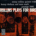 Rollins plays for Bird, Sonny Rollins