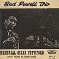 THE BUD POWELL TRIO  -  MEMORIAL OSCAR PETTIFORD , Bud Powell