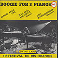 BOOGIE FOR 3 PIANOS Vol.1, Jean Paul Amouroux , Sammy Price , Axel Zwingenberger