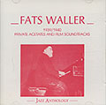 1939/1940 Private Acetates and Film Soundtracks, Fats Waller