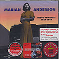 Marian Anderson 1924-1949, Marian Anderson