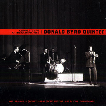 Donald Byrd quintet: Complete Live at the Olympia 1958,Donald Byrd