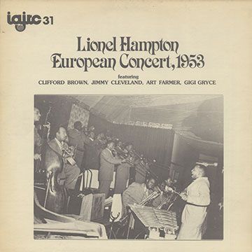 European Concert, 1953,Lionel Hampton