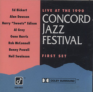 Live at the 1990 Concord Jazz Festival-  First set,Ed Bickert , Al Grey , Gene Harris , Rob McConnell , Benny Powell