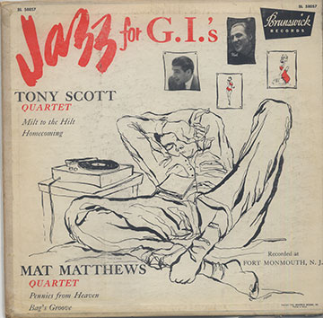 Jazz for G.I.'s,Mat Mathews , Tony Scott