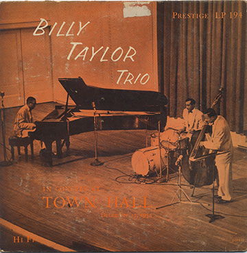 In Concert At TOWN HALL,Billy Taylor