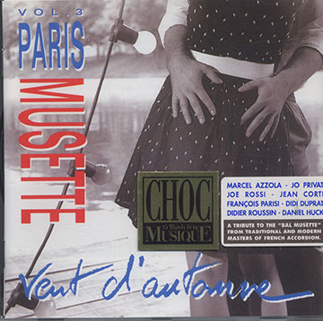 PARIS MUSETTE Vol.3  Vent d'automne,Marcel Azzola , Daniel Colin , Jo Privat ,  Various Artists