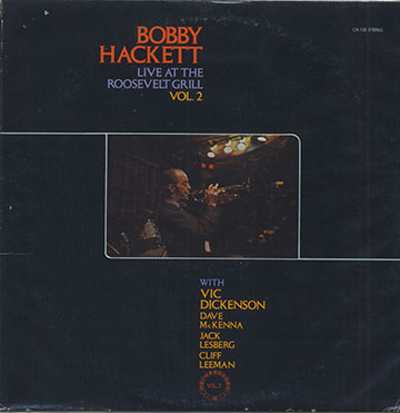 LIVE AT THE ROOSEVELT GRILL Vol.2,Bobby Hackett