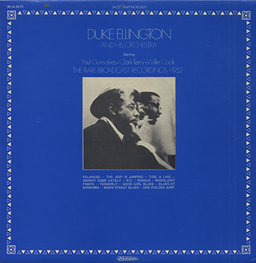 Rare Broadcasts Recording 1952,Duke Ellington