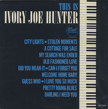 This Is Ivory Joe Hunter,Joe Hunter