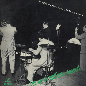 The Gerry Mulligan Quartet au troisi�me salon du Jazz de Paris / Salle Pleyel en 1954,Gerry Mulligan