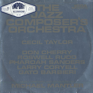 The Jazz Composer's Orchestra,Cecil Taylor