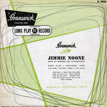 Dean of modern hot clarinetists vol. 1,Jimmy Noone