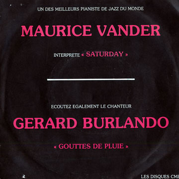 Saturday / Le bateau s'en va,Maurice Vander