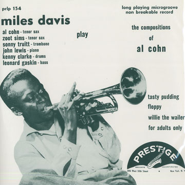 Miles Davis plays the compositions of Al Cohn,Miles Davis