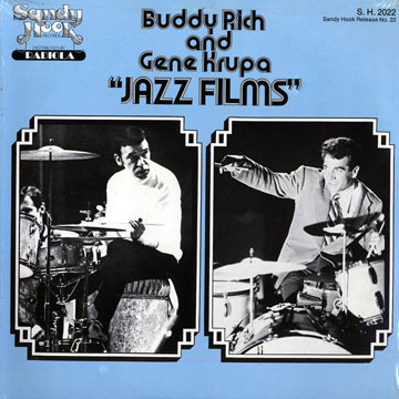 Jazz films,Gene Krupa , Buddy Rich