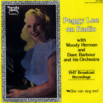 Peggy Lee on Radio,Peggy Lee